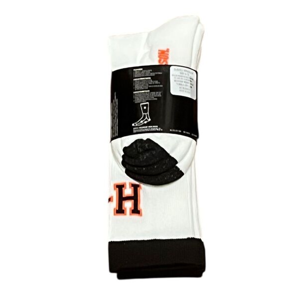 Harley-Davidson Varsity Letter H-D Riding Socks, 2 Pairs, Size L, NWT - Picture 4 of 9